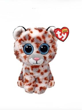TY Beanie Babies Coco Spotted Leopard Plush Toy 6”